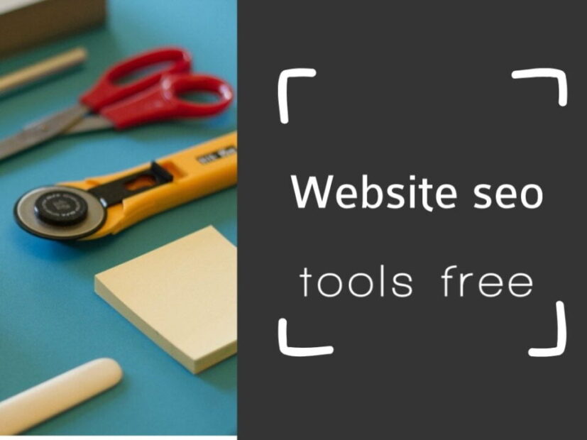 The image is a graphic related to Website SEO Tools Free.