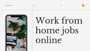 Read more about the article Work From Home Jobs Online