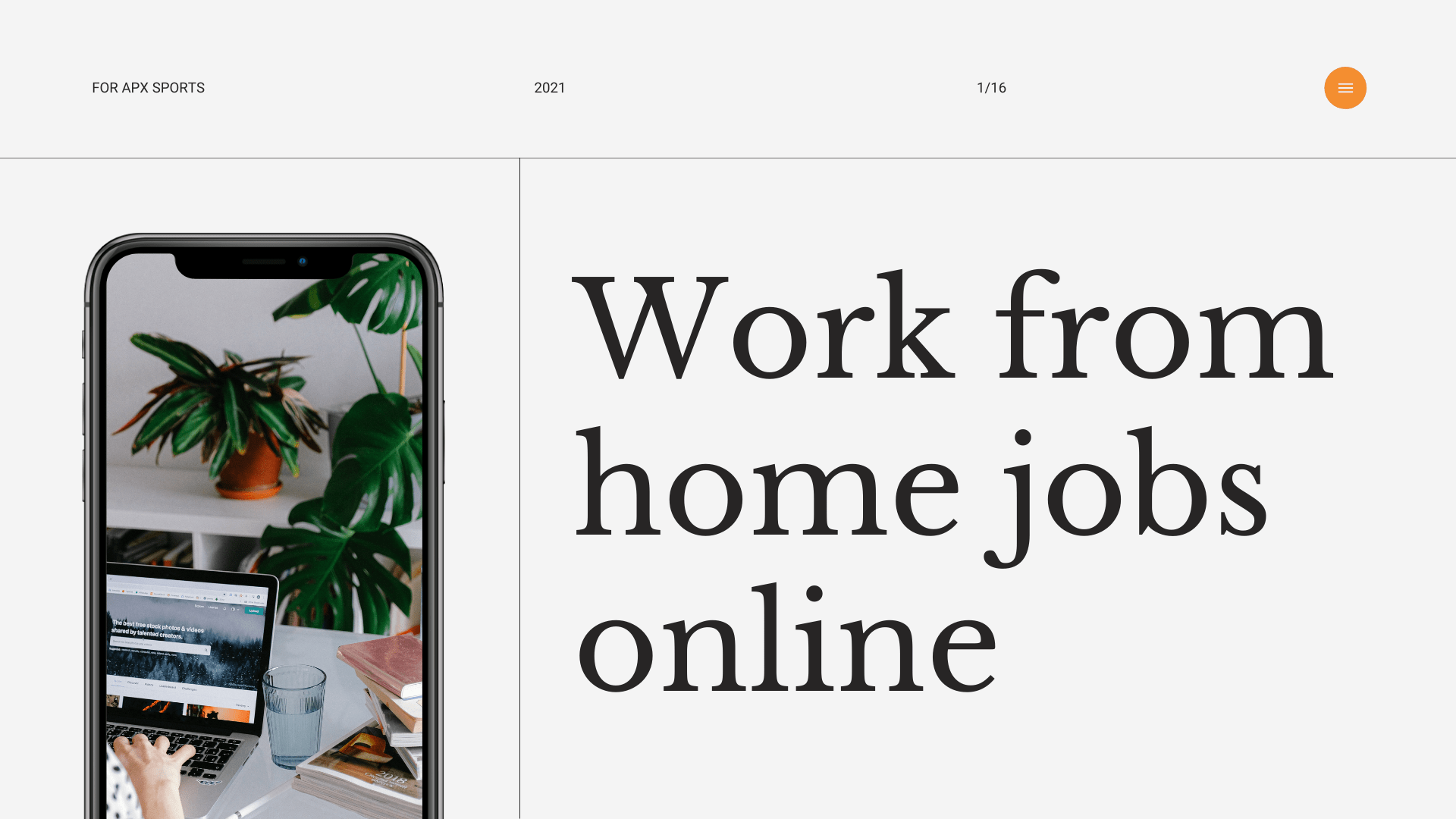 The image is a graphic related to Work From Home Jobs Online.