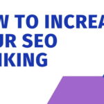 The image is a graphic related to Increase Your SEO Ranking.