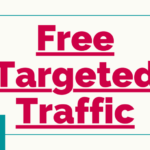 The image is a graphic related to Free Targeted Traffic.