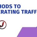 The image is a graphic related to methods to generating traffic.