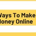 Ways To Make Money Online: Best Passive Income Ideas The image is a graphic related to Ways To Make Money Online.