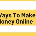 The image is a graphic related to Ways To Make Money Online.
