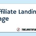 The image is a graphic related to Affiliate Landing Page.