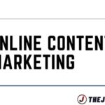The image is a graphic related to Online Content Marketing.