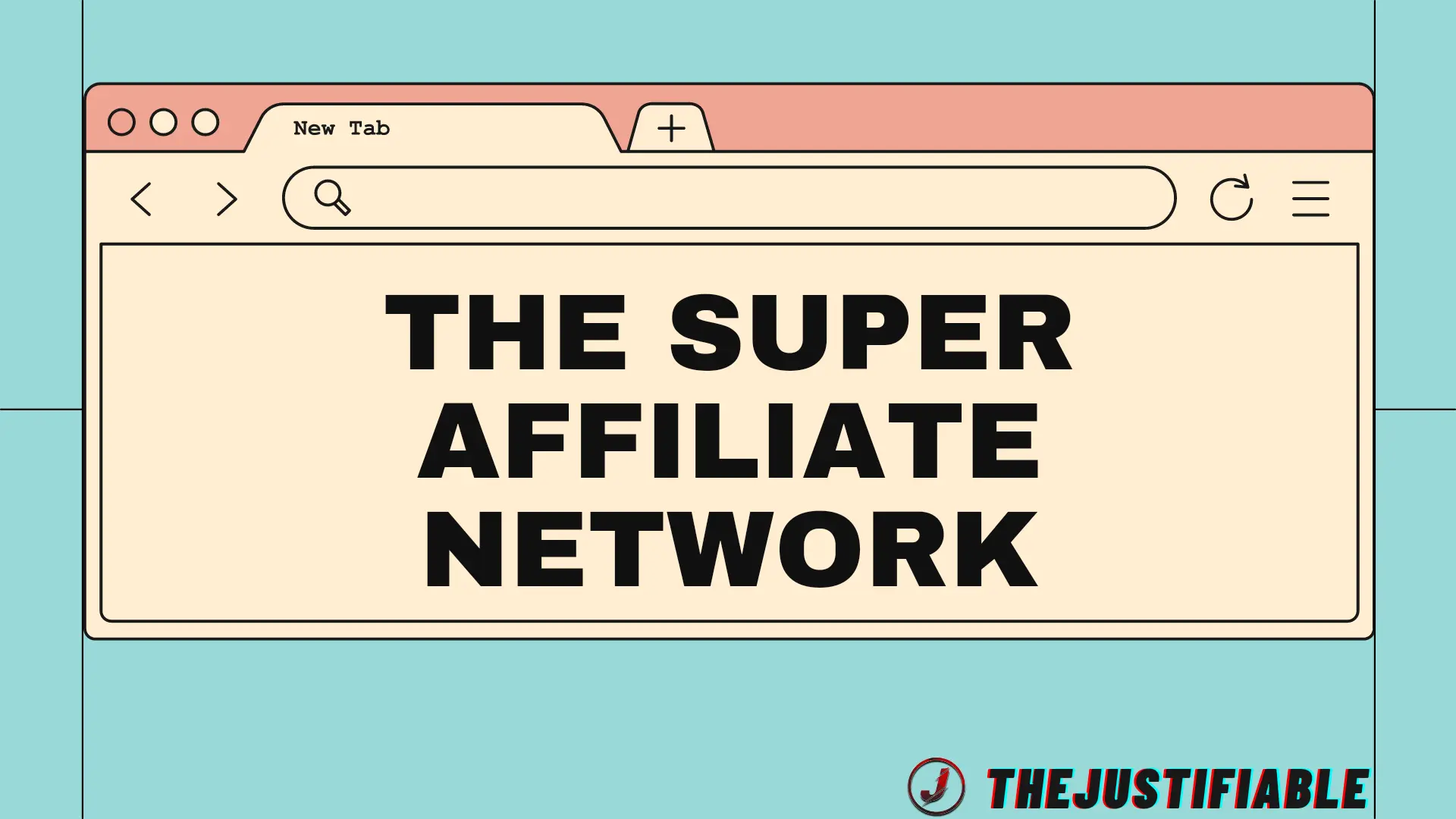 The image is a graphic related to Super Affiliate Network.