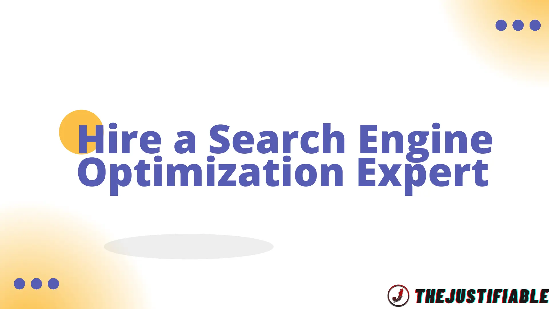 The image is a graphic related to search engine optimization expert.