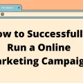 The image is a graphic related to Online Marketing Campaign