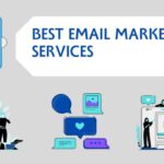 The image is a graphic related to email marketing services.