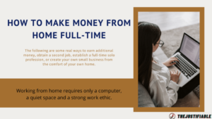 Read more about the article How to Make Money from Home Full-Time (Free Guide)