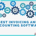 The image is a graphic related to Invoicing and Accounting.