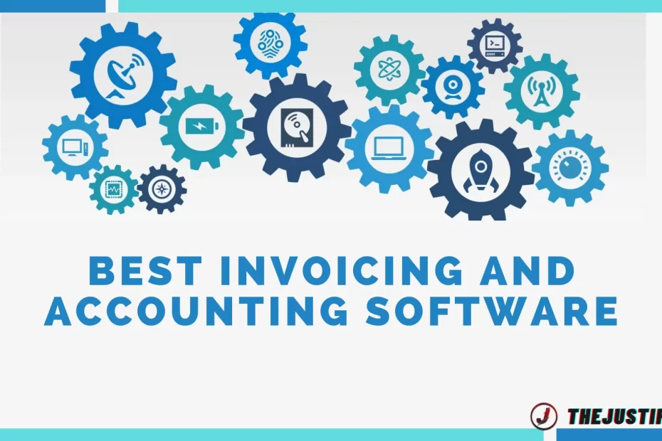 The image is a graphic related to Invoicing and Accounting.