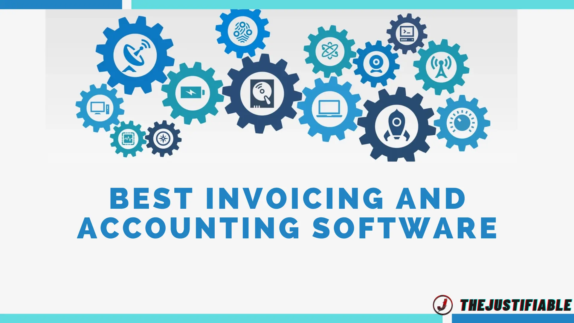 The image is a graphic related to Invoicing and Accounting.