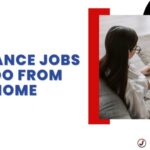 The image is a graphic related to Freelance Jobs To Do From Home.