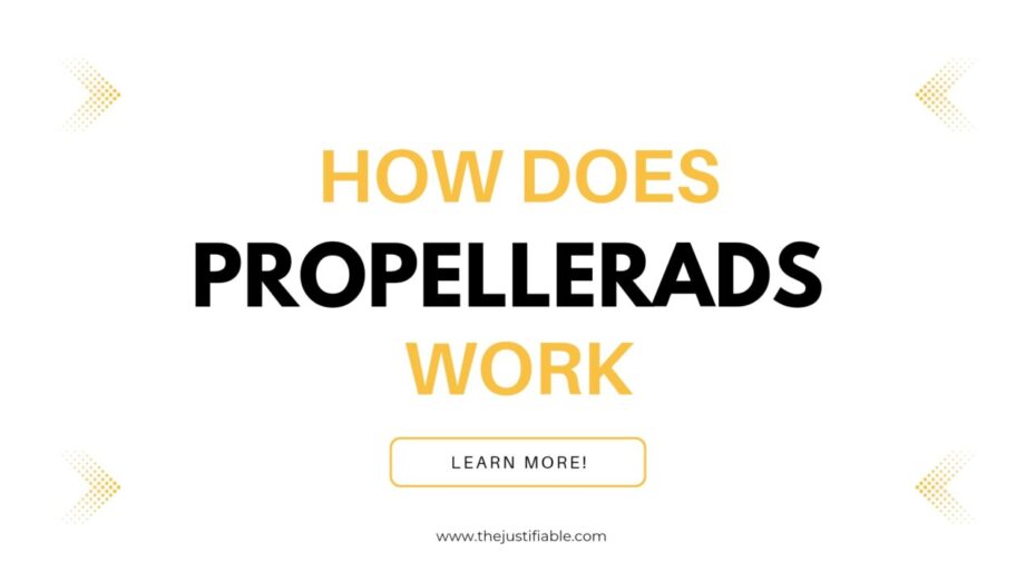 The image is a graphic related to: how does propellerads work.