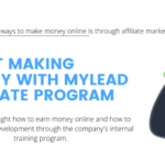 The image is a graphic related to MyLead Affiliate Program.