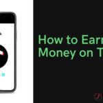 The image is a graphic related to: how to earn money on tiktok.