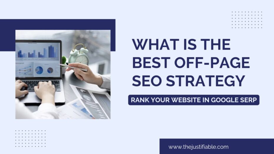 The image is a graphic related to Best Off-Page SEO Strategy.