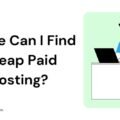 The image is a graphic related to Cheap Paid Hosting.