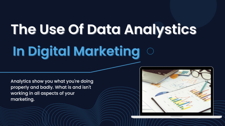 The image is a graphic related to: data analytics.