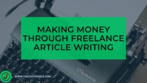 Read more about the article Making Money Through Freelance Article Writing