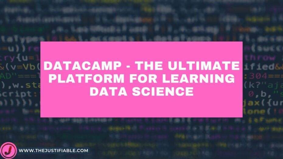 The image is a graphic related to Datacamp.