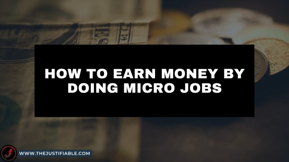 The image is a graphic related to Micro Jobs.