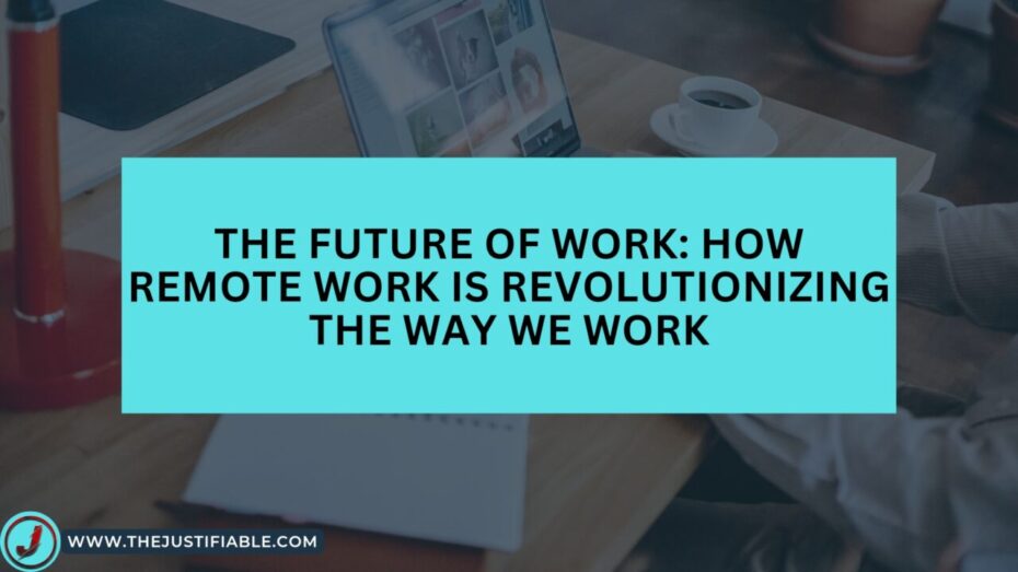 The image is a graphic related to The Future of Work.