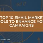The image is a graphic related to Email Marketing Tools.