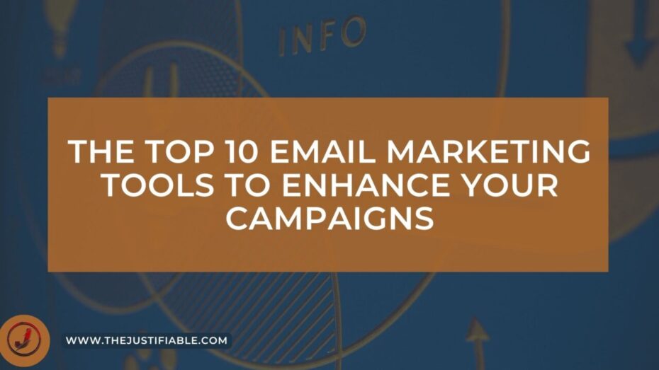 The image is a graphic related to Email Marketing Tools.