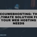 The image is a graphic related to AccuWebHosting.