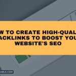 The image is a graphic related to High-Quality Backlinks.