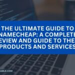 The image is a graphic related to Namecheap.