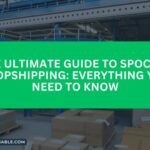 The image is a graphic related to Spocket Dropshipping.