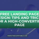 The image is a graphic related to Free Landing Page Design.
