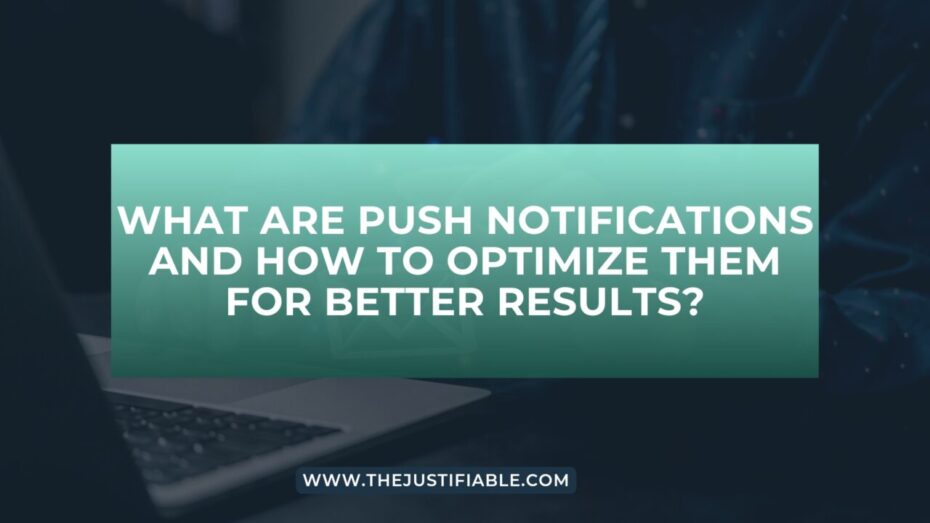 The image is a graphic related to What are push notifications.