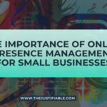 The image is a graphic related to Online Presence Management.