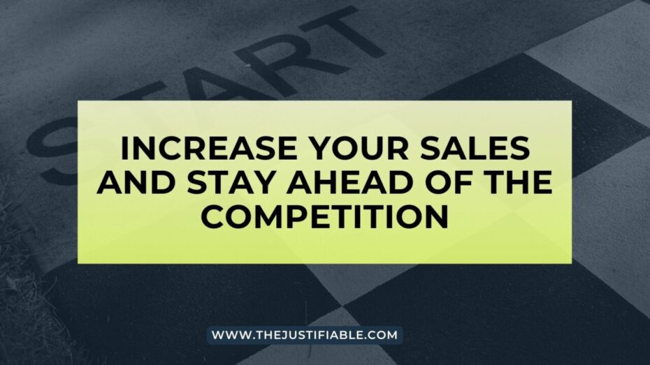 The image is a graphic related to Increase Your Sales.