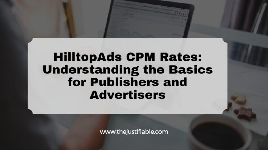 The image is a graphic related to HilltopAds CPM Rates.