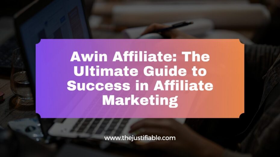 The image is a graphic related to Awin Affiliate.
