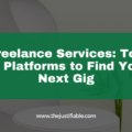The image is a graphic related to Freelance Services.