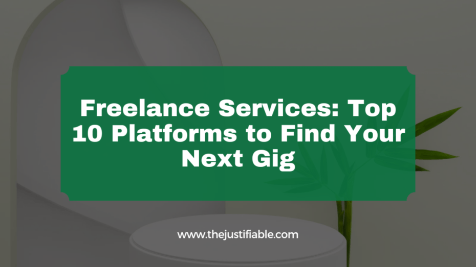 The image is a graphic related to Freelance Services.