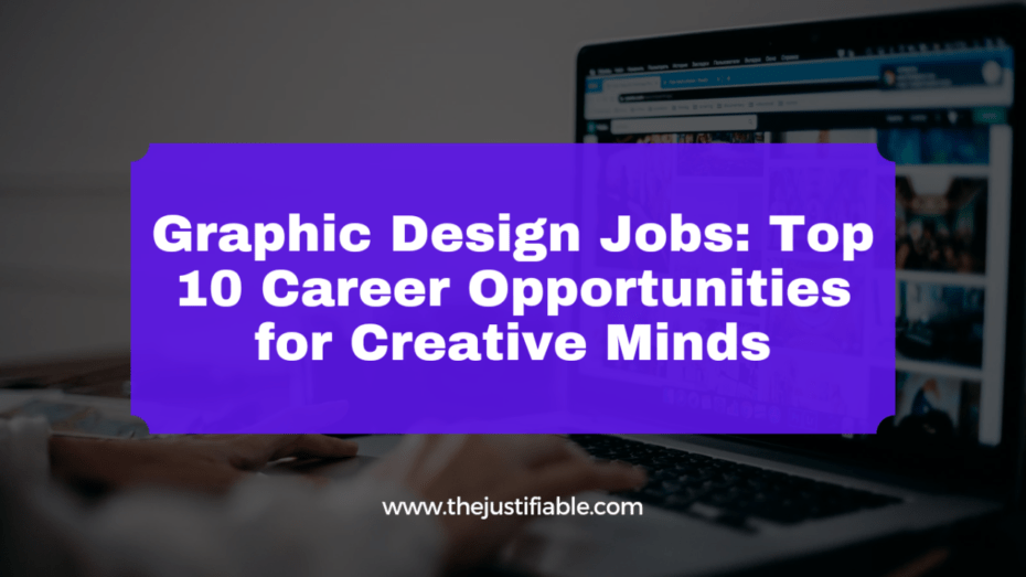 The image is a graphic related to Graphic Design Jobs.