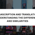 The image is a graphic related to Transcription and Translation.