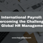 The image is a graphic related to International Payroll.