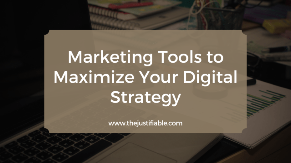 The image is a graphic related to Marketing Tools.