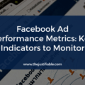 The image is a graphic related to Facebook Ad Performance Metrics.