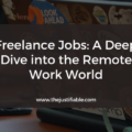 The image is a graphic related to Freelance Jobs.