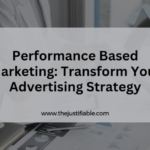 The image is a graphic related to Performance Based Marketing.